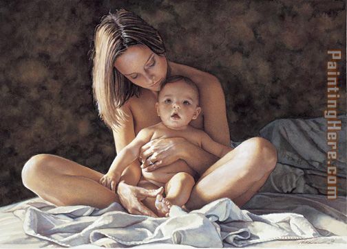 A Mothers Pride painting - Steve Hanks A Mothers Pride art painting